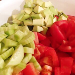 Домати и краставици